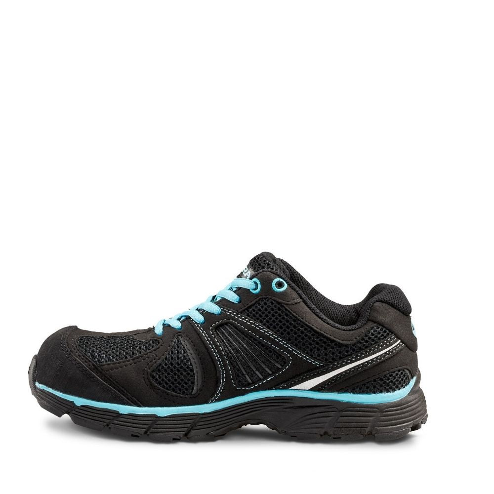 Terra Pacer 2.0 Women's Composite Toe Athletic Work Shoes - Lightweight Safety Shoes for Women, Slip Resistant & Comfortable - Perfect for Construction, Warehouse, Nursing & Healthcare Jobs