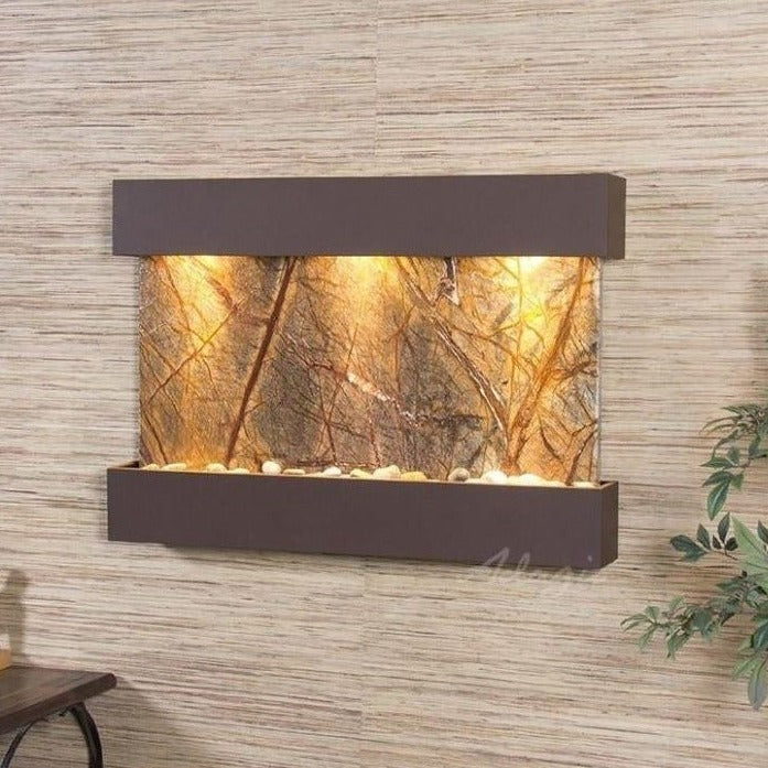 ADAGIO Reflection Creek Copper Vein Silver Mirror RCS5040 - Elegant Bathroom Vanity Mirror with Vintage Copper Finish for Modern Home Decor | Perfect for Powder Rooms, Master Baths & Entryway Decor