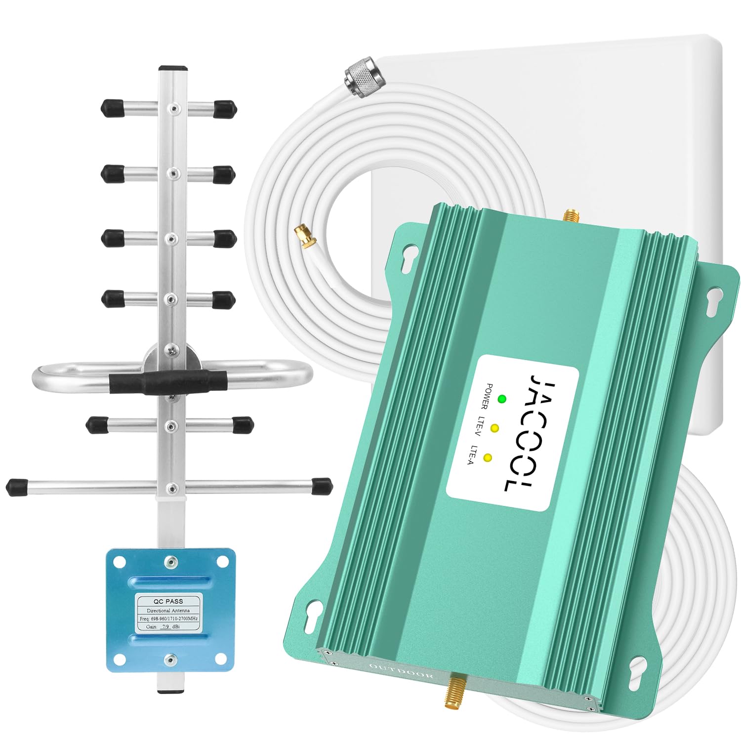 Verizon T-Mobile AT&T 5G 4G LTE Cell Phone Signal Booster Amplifier - Band 12/13/17 Network Extender for Home & Office Use - Improve Weak Cellular Reception for Calls & Internet