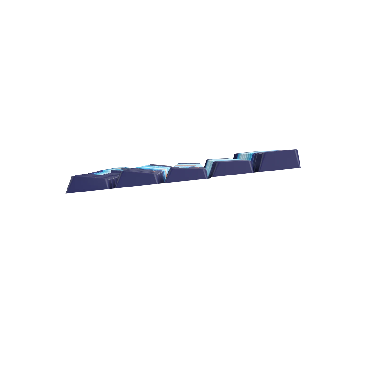 Synth Sunrise Limited Edition Keycaps - Custom Mechanical Keyboard Keycaps for Gaming & Typing - Perfect for PC, Mac, and Laptop Enthusiasts