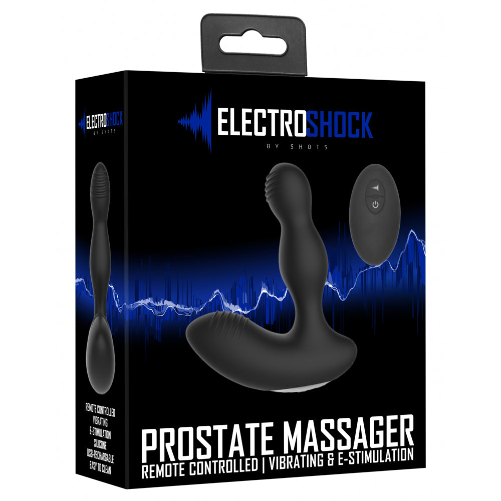 ElectroShock Remote Control Vibrating E-Stim Prostate Massager for Men - Powerful Muscle Stimulator & Pleasure Device for Sensual Play and Therapy