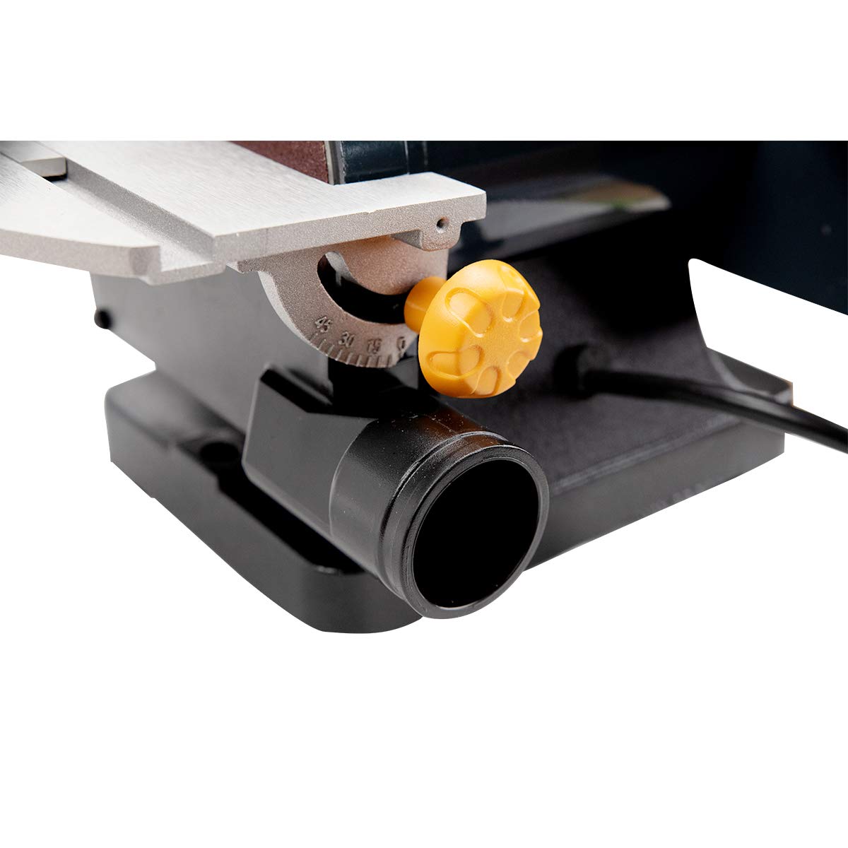 POWERTEC BD1502 1x30 Inch Belt & 5 Inch Disc Sander for Woodworking - Dual Sanding Machine for Metal, Wood, DIY Projects - Home Workshop & Professional Use