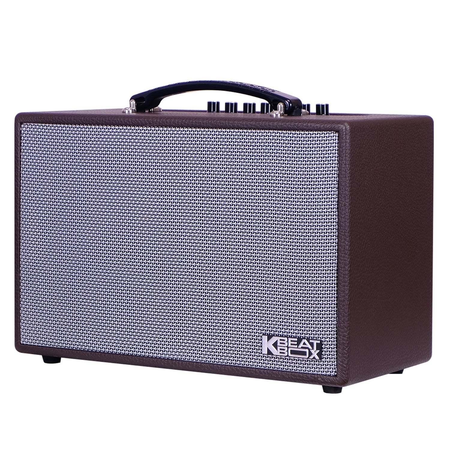 Acnos Soncamedia Kbeatbox CS 200PU V2 Professional Karaoke Powered Speaker System - Perfect for Home Parties, Live Performances & Entertainment Events