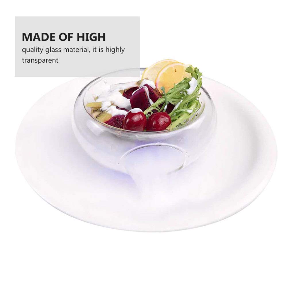 Housoutil Glass Fruit Bowl - 12