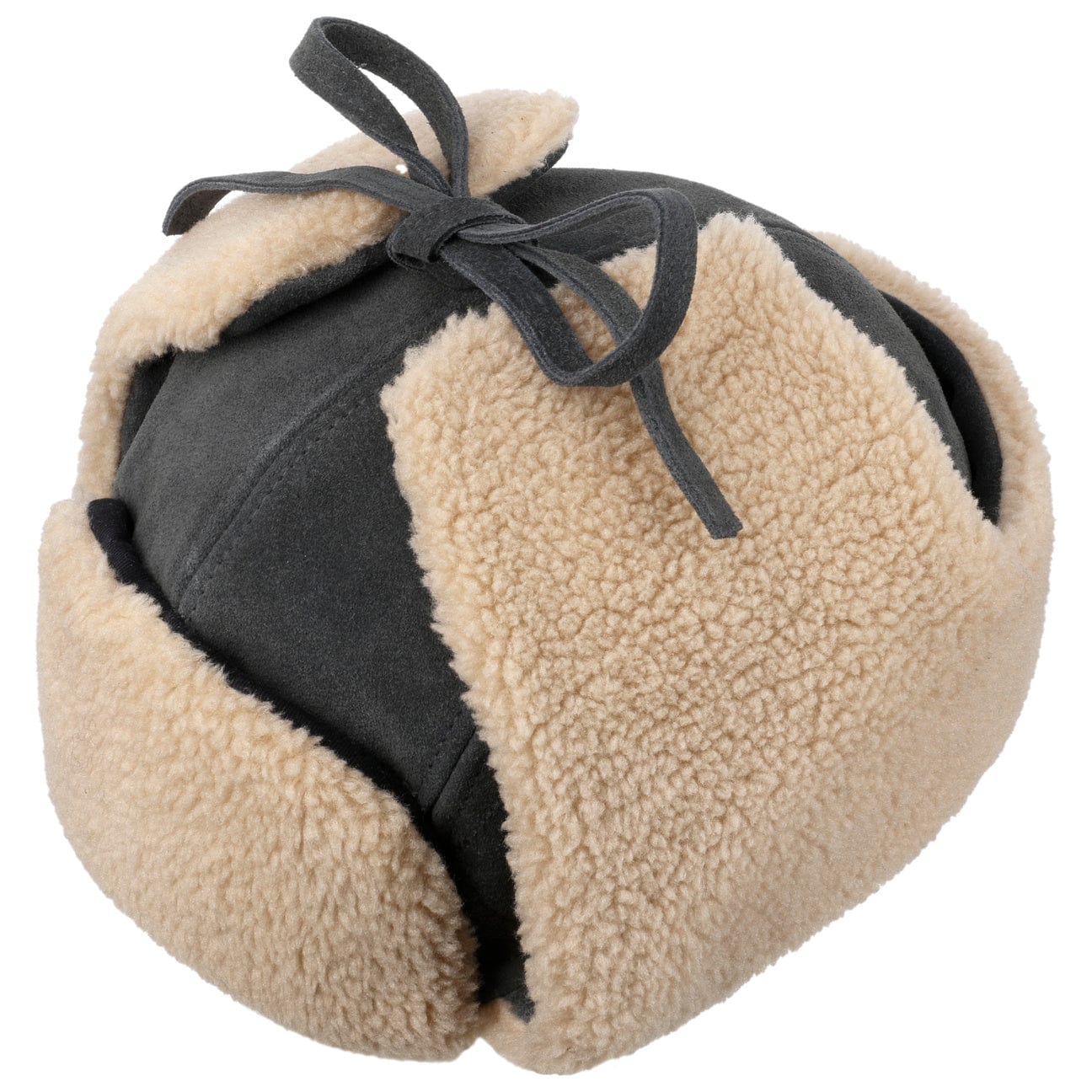 Stetson Calf Split Trapper Hat - Warm Winter Fur Hat for Men & Women - Perfect for Hunting, Skiing, and Outdoor Adventures