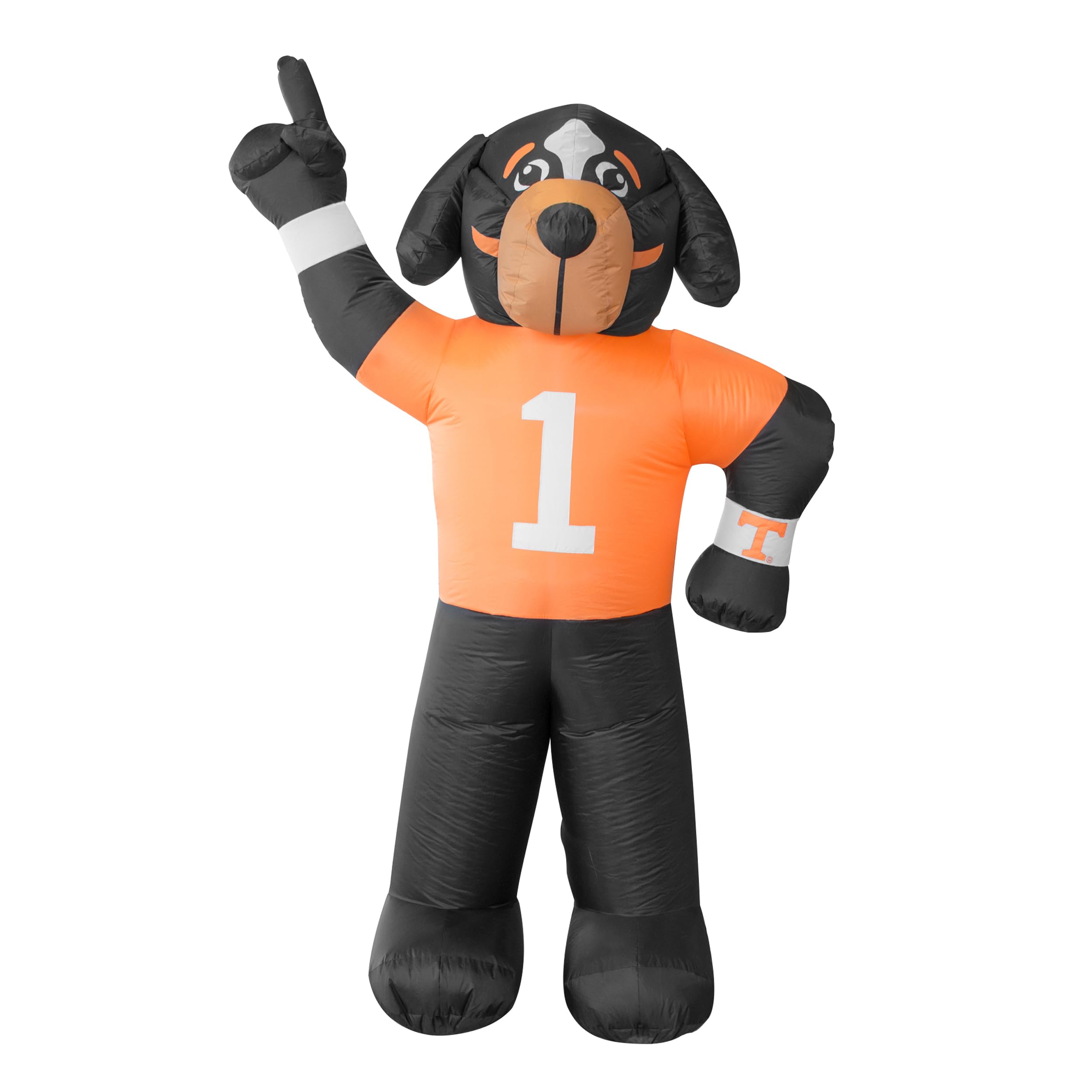 NCAA Tennessee Volunteers 7ft Inflatable Yard Mascot with LED Lights - Easy 12V Blower Inflation for Indoor & Outdoor Decor, Game Day Parties & College Football Tailgating