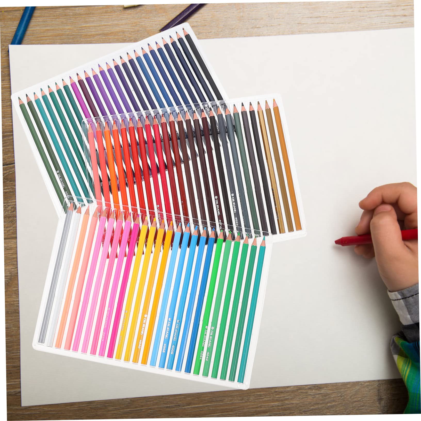 Premium Colored Pencils Set - 24 Vibrant Wooden Drawing Pencils for Artists & Students | Sketching, Coloring, Shading | Perfect for Art Projects, School Supplies & DIY Crafts