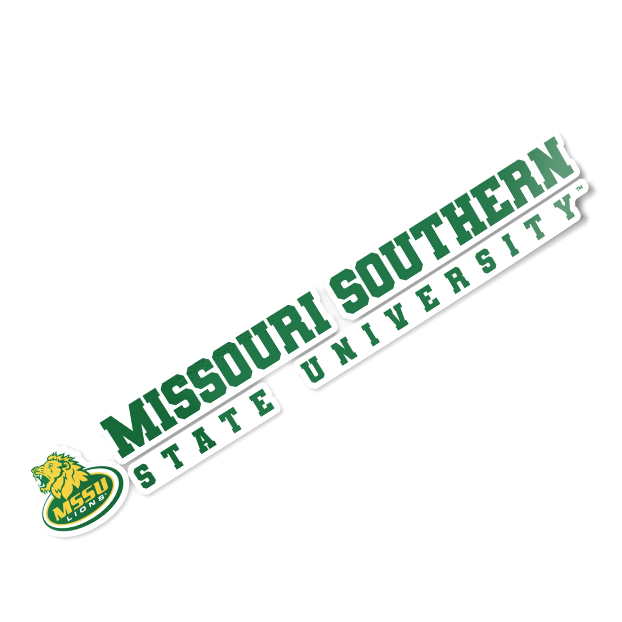 Missouri Southern State University Lions Logo Vinyl Decal - 8 Inch Desert Cactus Sticker for Laptop, Water Bottle, Car & Scrapbook - Perfect for School Spirit, College Pride & Fan Accessories