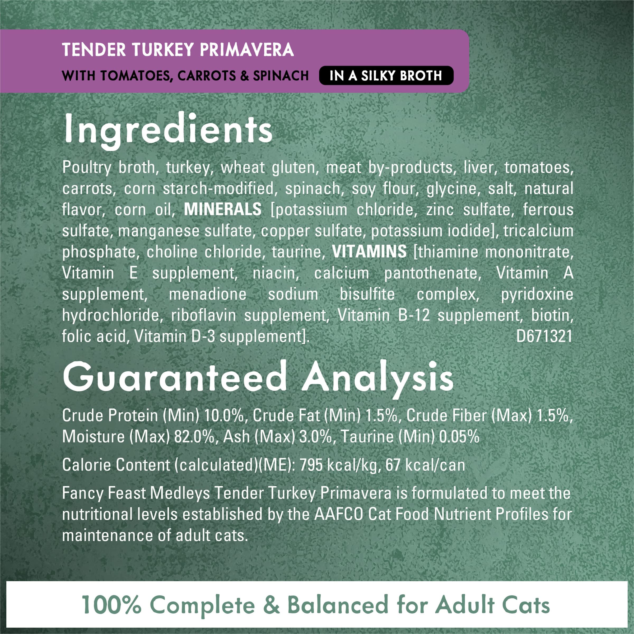 Purina Fancy Feast Medleys Poultry Collection Wet Cat Food Variety Pack - 30 Pack of 3 oz Cans | Gourmet Cat Food with Real Chicken & Turkey | Perfect for Adult Cats & Kittens | Ideal for Mealtime, Travel & Special Treats