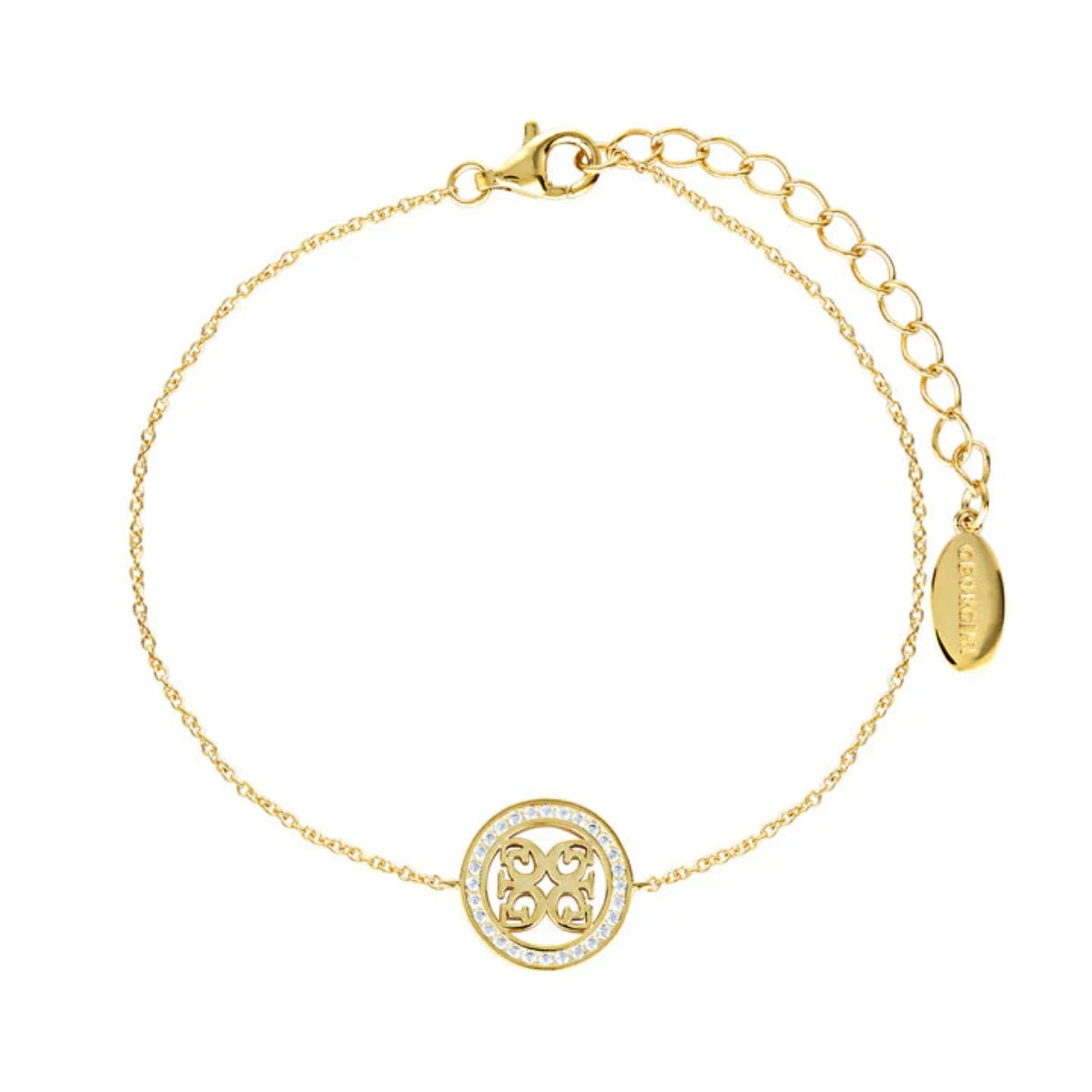 Georgini Sterling Silver Signature Bracelet for Women - Elegant & Durable 925 Silver Jewelry Gift for Birthday, Anniversary & Special Occasions