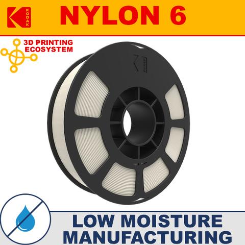 KODAK Premium Nylon 6 3D Printer Filament 1.75mm - High Strength, Low Warping for Professional 3D Printing - Ideal for Functional Prototypes, Gears & Industrial Parts