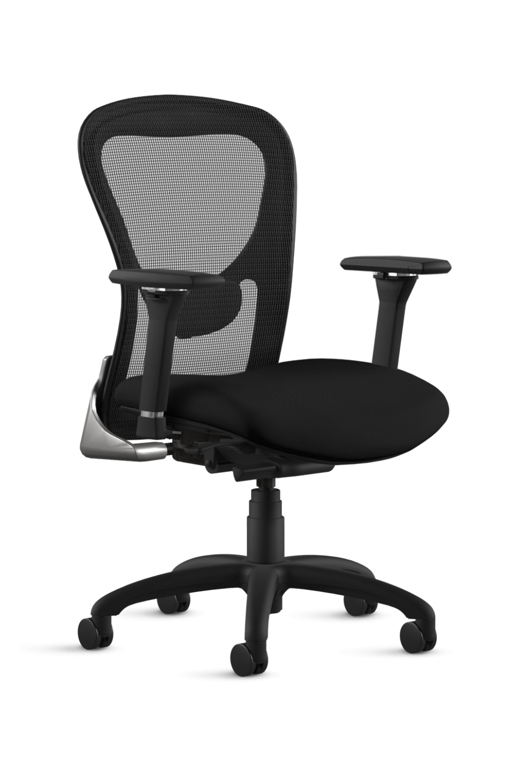 9 to 5 STRATA Mid Back Task Chair (1560) - Ergonomic Office Chair for Home & Work, Adjustable Height & Lumbar Support - Perfect for Desk Work, Gaming & Study