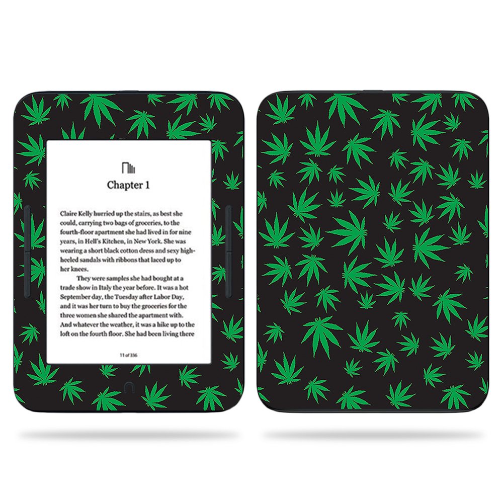 MightySkins Vinyl Decal Wrap Cover for Barnes & Noble Nook GlowLight 3 (2017) - Marijuana Design | Protective, Durable, Custom Skin | Easy to Apply & Remove | Made in USA | Perfect for Reading, Travel & Personalization