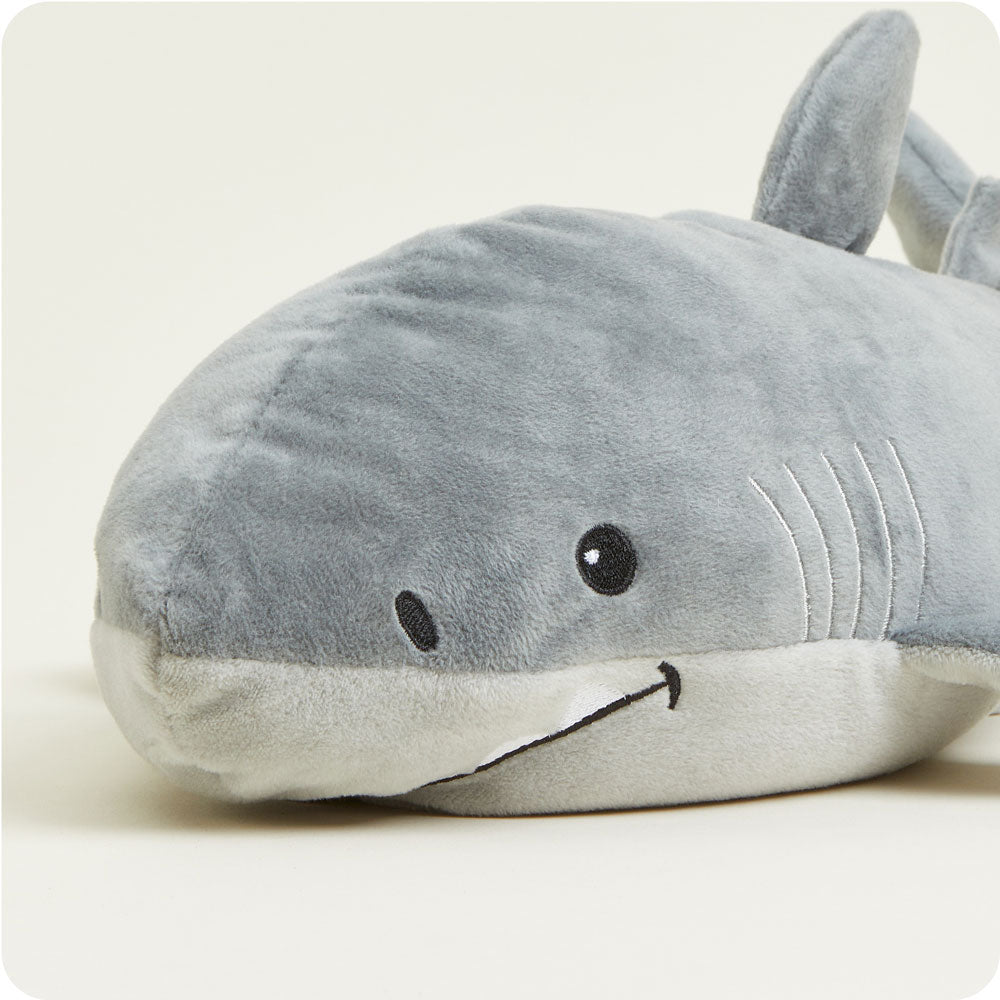 Weighted Heated Shark Plush Toy - Cozy Microwaveable Stuffed Animal for Stress Relief & Warmth - Perfect for Kids, Adults, Anxiety Relief & Winter Comfort
