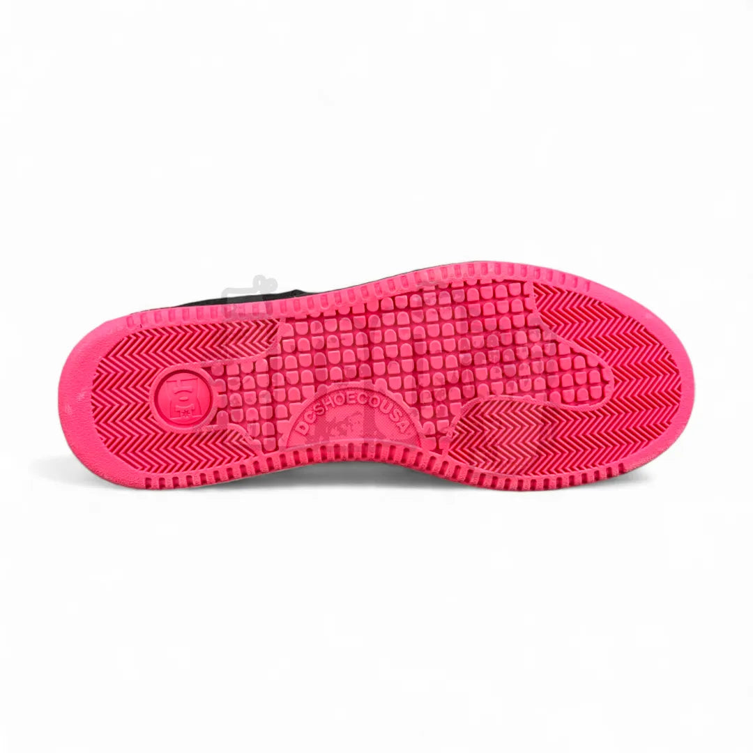 DC Crisis TX SS Women's Skate Shoes - Black, Pink, Blue | Comfortable & Durable for Skateboarding, Streetwear & Casual Wear