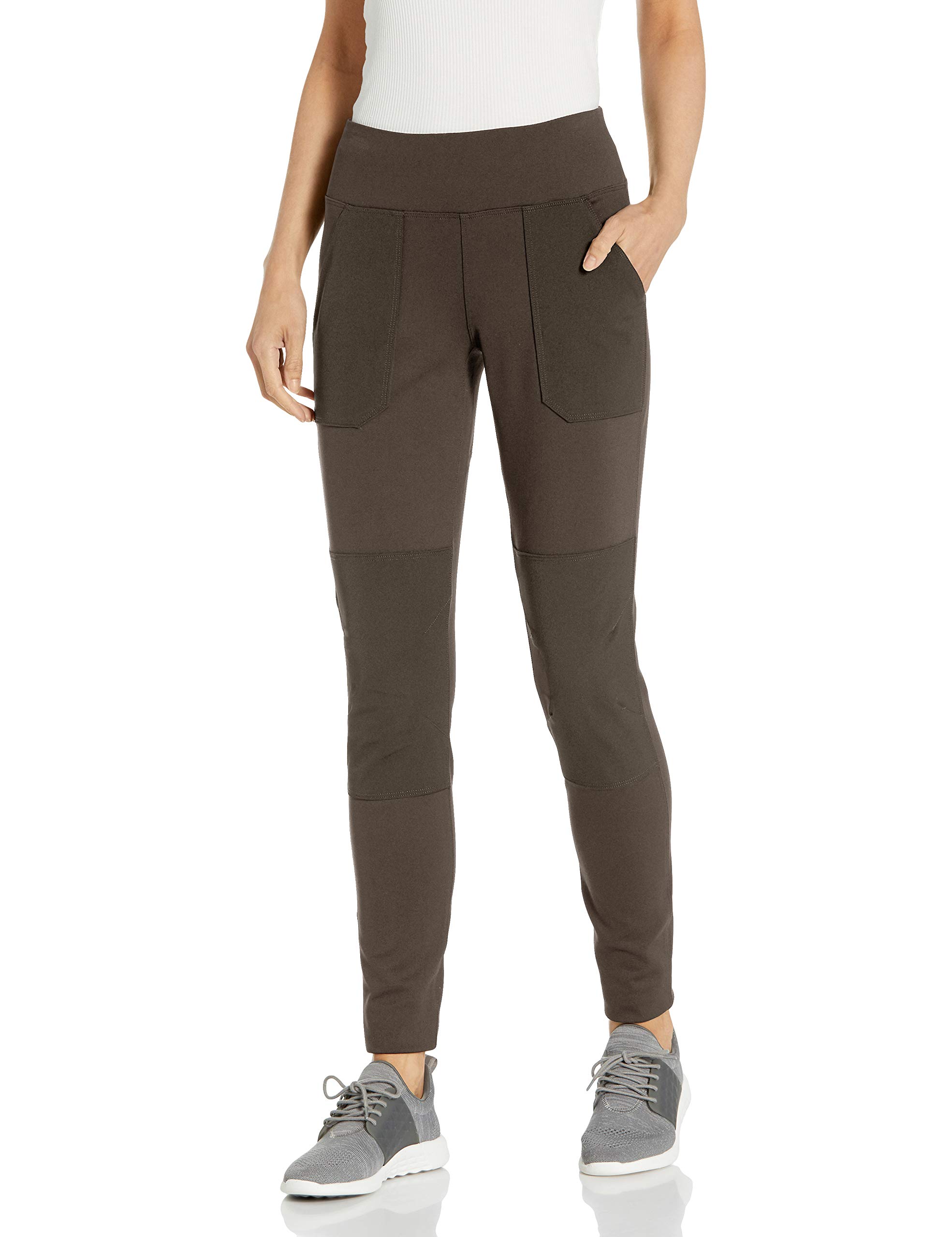 Carhartt Women's Force Fitted Midweight Utility Leggings - Durable Work Pants for Construction, Landscaping & Outdoor Activities