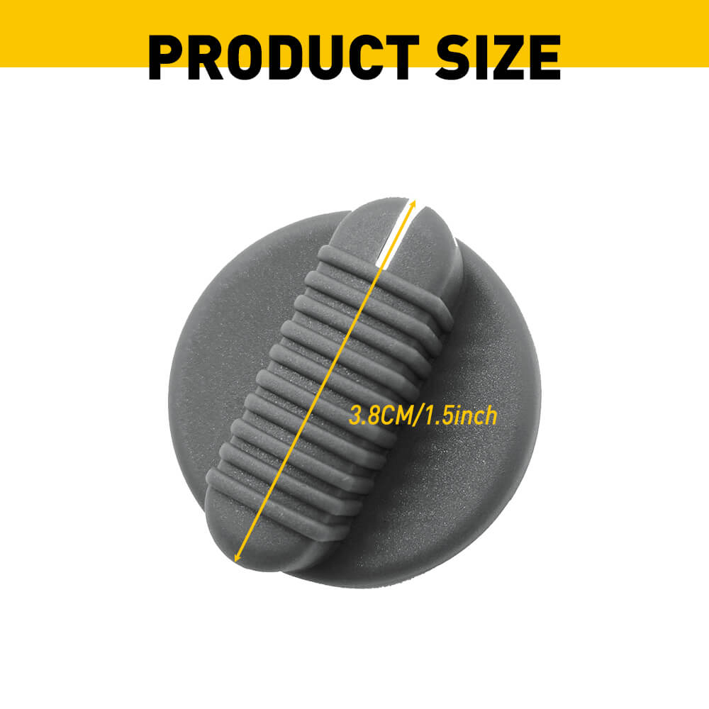 AC Control Switch Knob Kit Replacement for 1995-2005 Chevy Blazer/S10 & GMC Jimmy/Sonoma - HVAC Dash Panel Knob Repair Part for Climate Control System