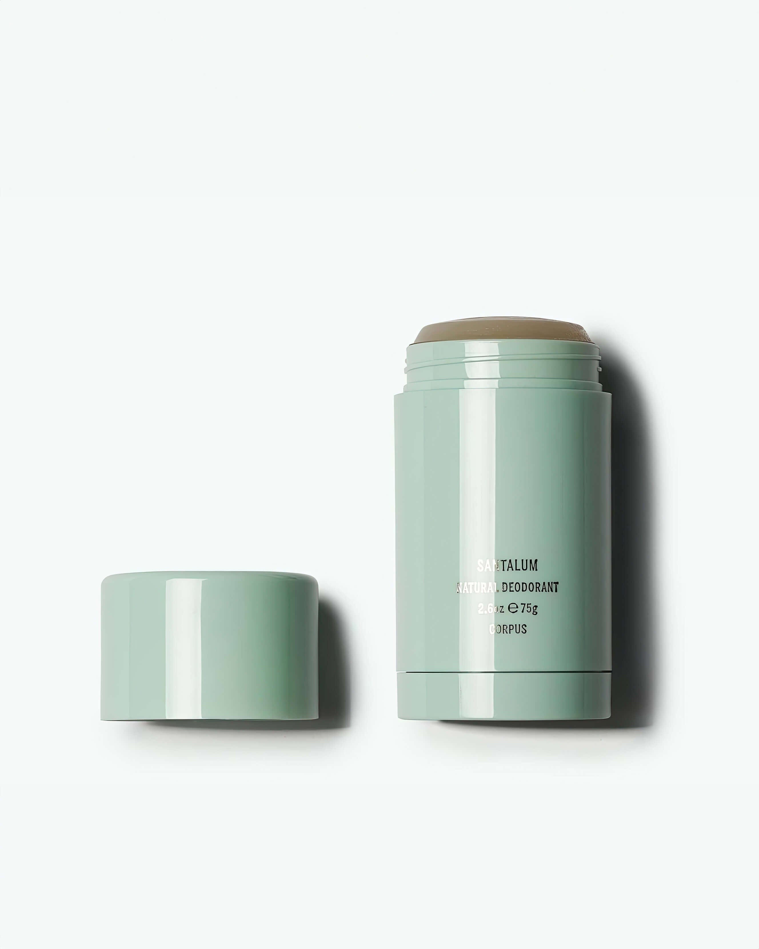 Organic Santalum Natural Deodorant for Women & Men - Aluminum Free, Vegan, Cruelty Free - Fresh & Long Lasting Protection for Gym, Work & Daily Use