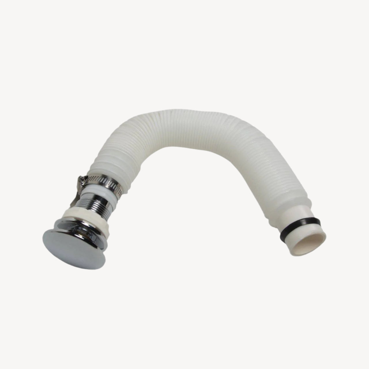 Stainless Steel Drain Assembly Overflow Pipe Kit - Bathroom Sink Drain Stopper Replacement for Kitchen & Bathroom - Perfect for DIY Plumbing Repairs and Home Renovations