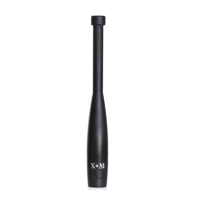 XM FITNESS Indian Steel Club 35lbs - Traditional Workout Mace for Strength Training, Home Gym & Functional Fitness | Perfect for CrossFit, Martial Arts & Full-Body Conditioning