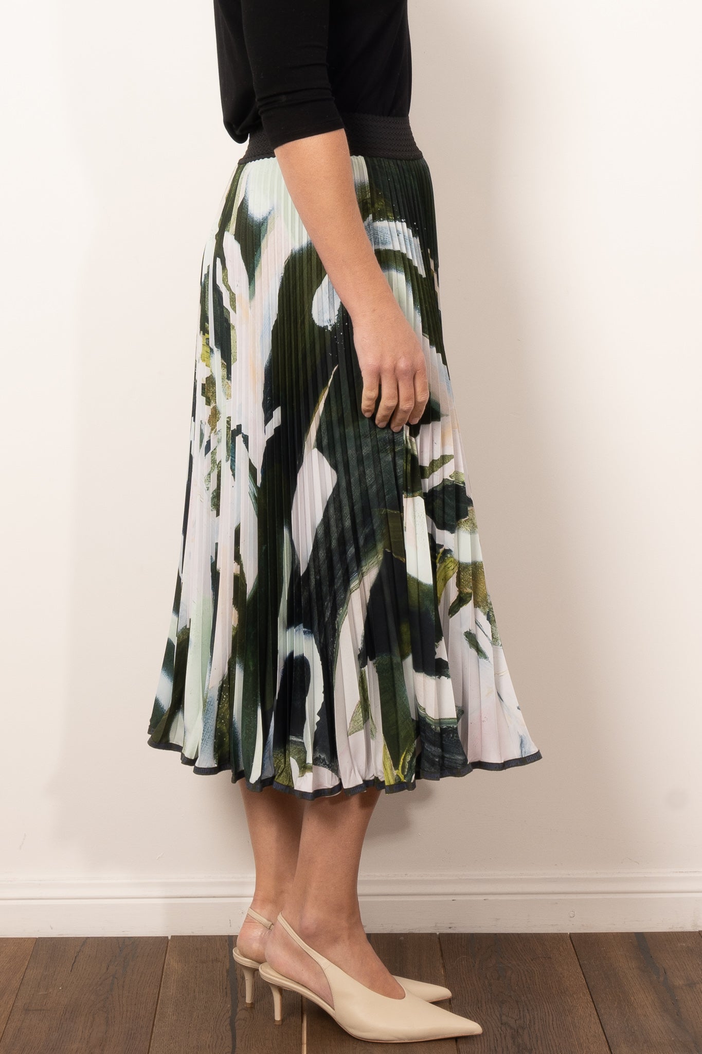 Trelise Cooper Pleat Dreams Skirt - Women's Fashion Pleated Midi Skirt for Office, Party & Special Occasions