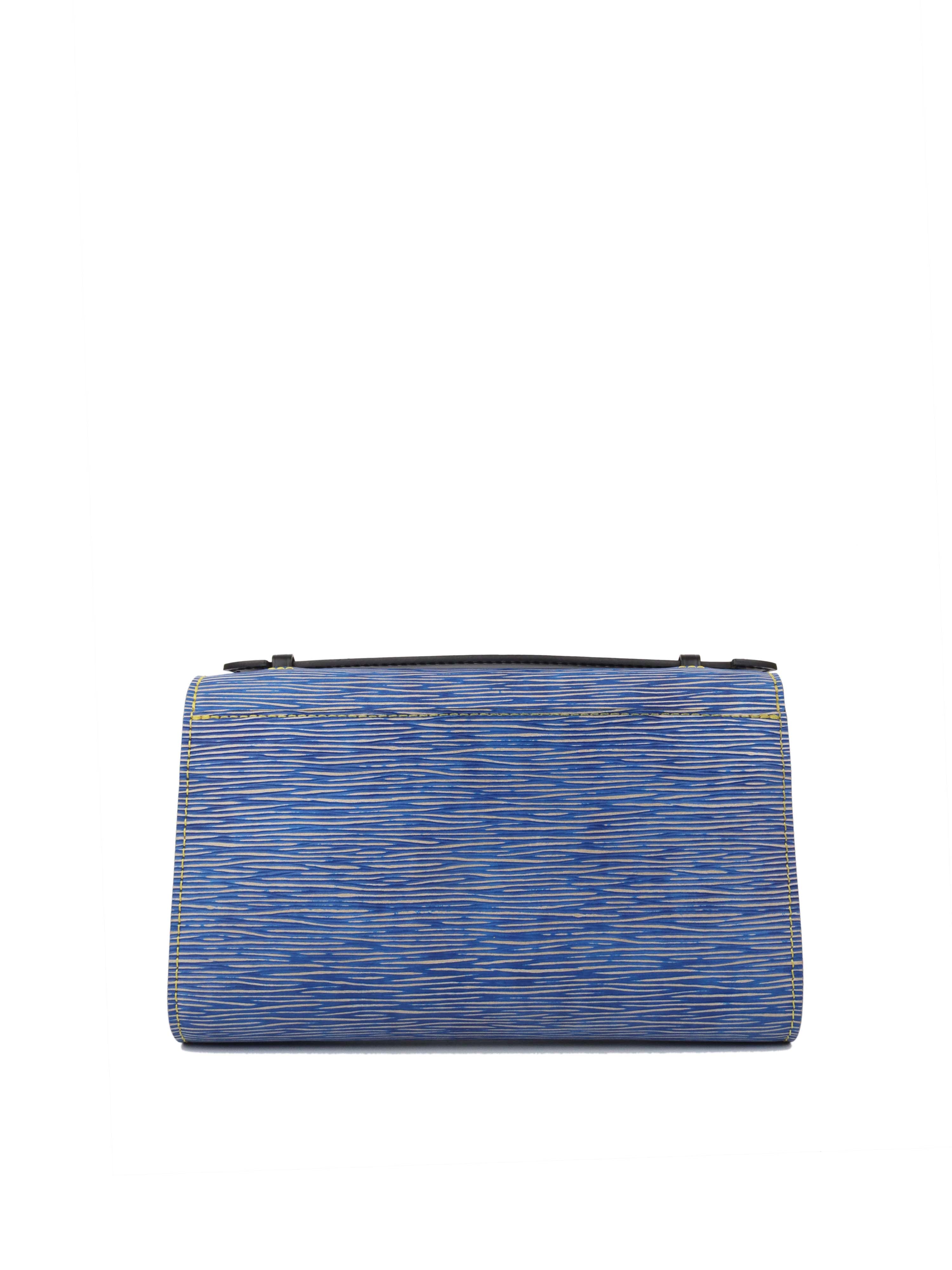 Louis Vuitton Clery Epi Denim Crossbody Bag - Luxury Designer Handbag for Women, Fashionable Blue Denim Purse with Gold-Tone Hardware | Perfect for Work, Travel & Everyday Use