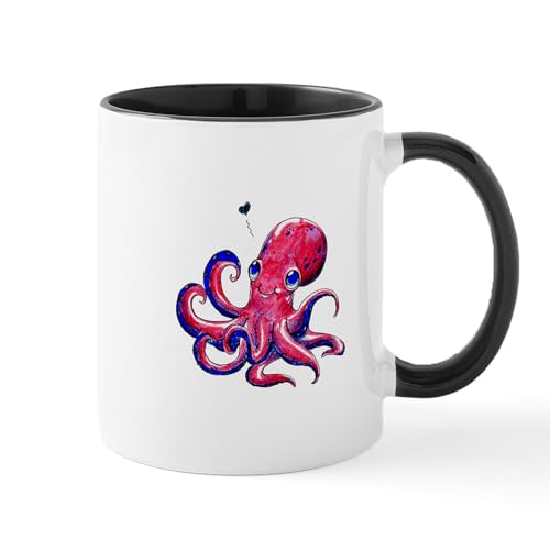 White/Black Inside - Squid Love Mug