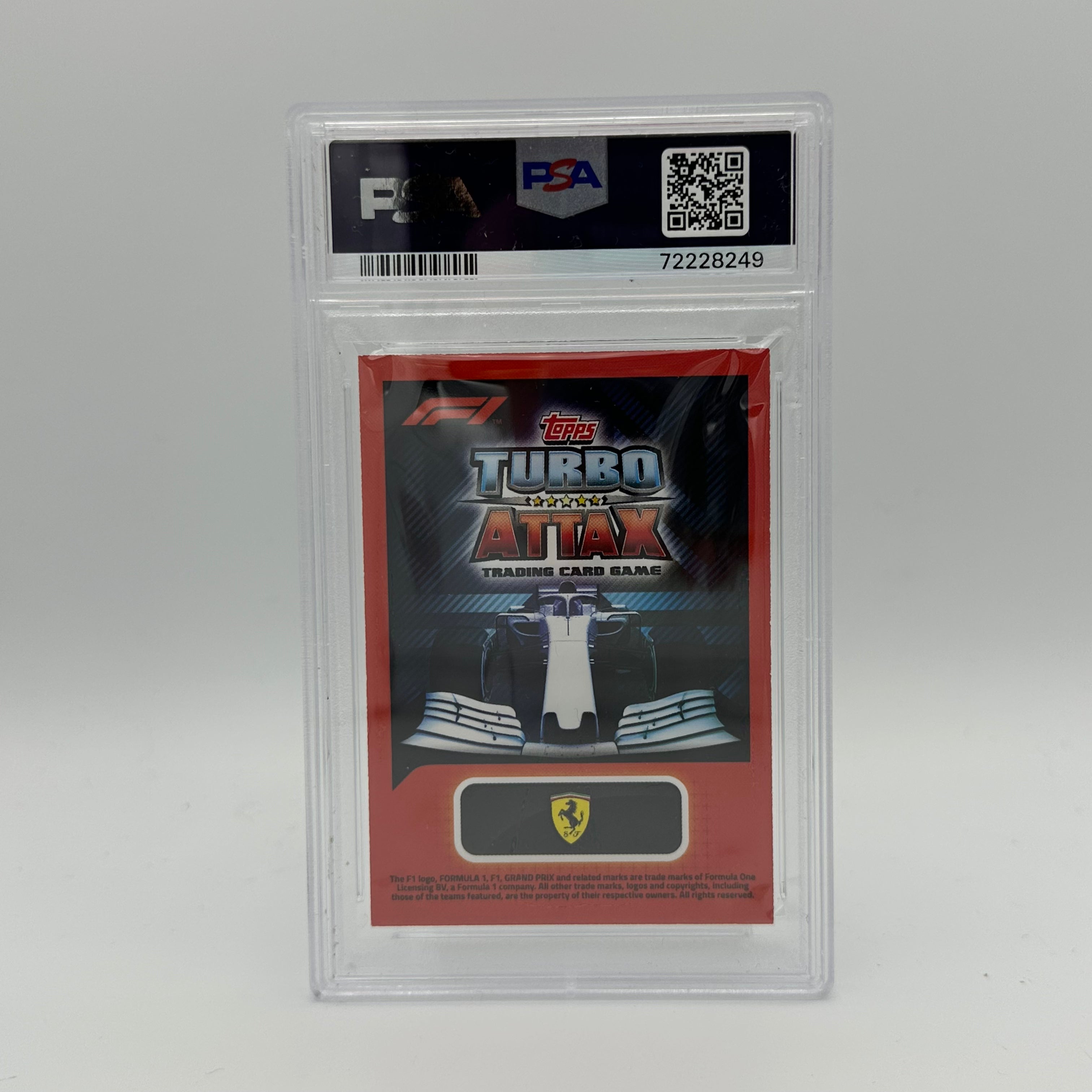 PSA 9 Graded Charles Leclerc #LE3G Limited Edition Gold Trading Card - Perfect for F1 Collectors, Sports Memorabilia Displays & Investment Collections