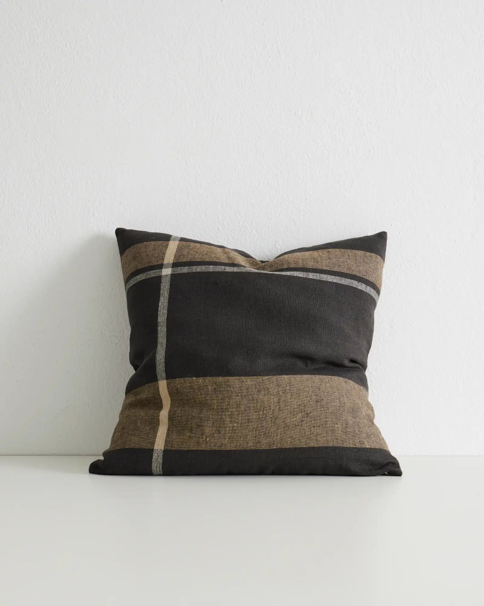 Premium Dante Cushion in Midnight Black - Ultra Soft Throw Pillow for Sofa, Bed & Home Decor - Perfect for Living Room, Bedroom & Cozy Reading Nook