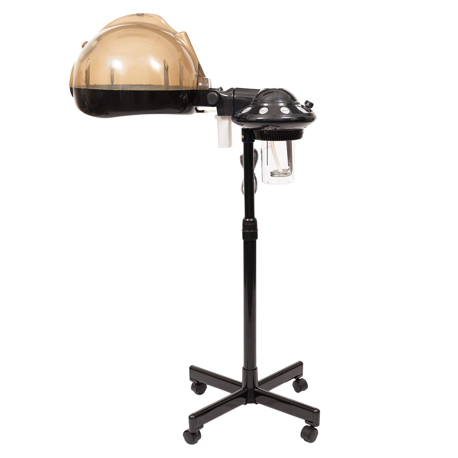 Ochine Professional Salon Standing Hair Steamer with Hooded Cap - Deep Conditioning Treatment for Natural & Curly Hair | Commercial & Home Use Hair Dryer & Styling Tool | Perfect for Spa, Barber Shops & At-Home Hair Care