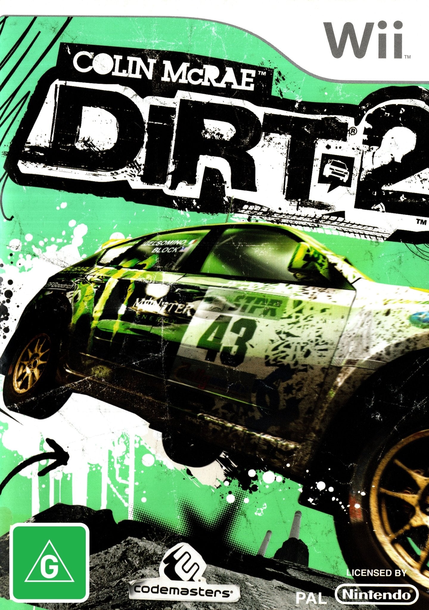 Colin McRae: DiRT 2 - Nintendo Wii Racing Game (PAL Version) - Perfect for Family Game Nights & Racing Enthusiasts