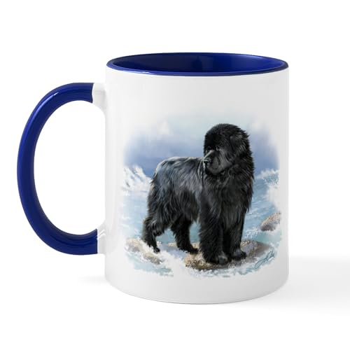 White/Navy Inside - Newfoundland Mug