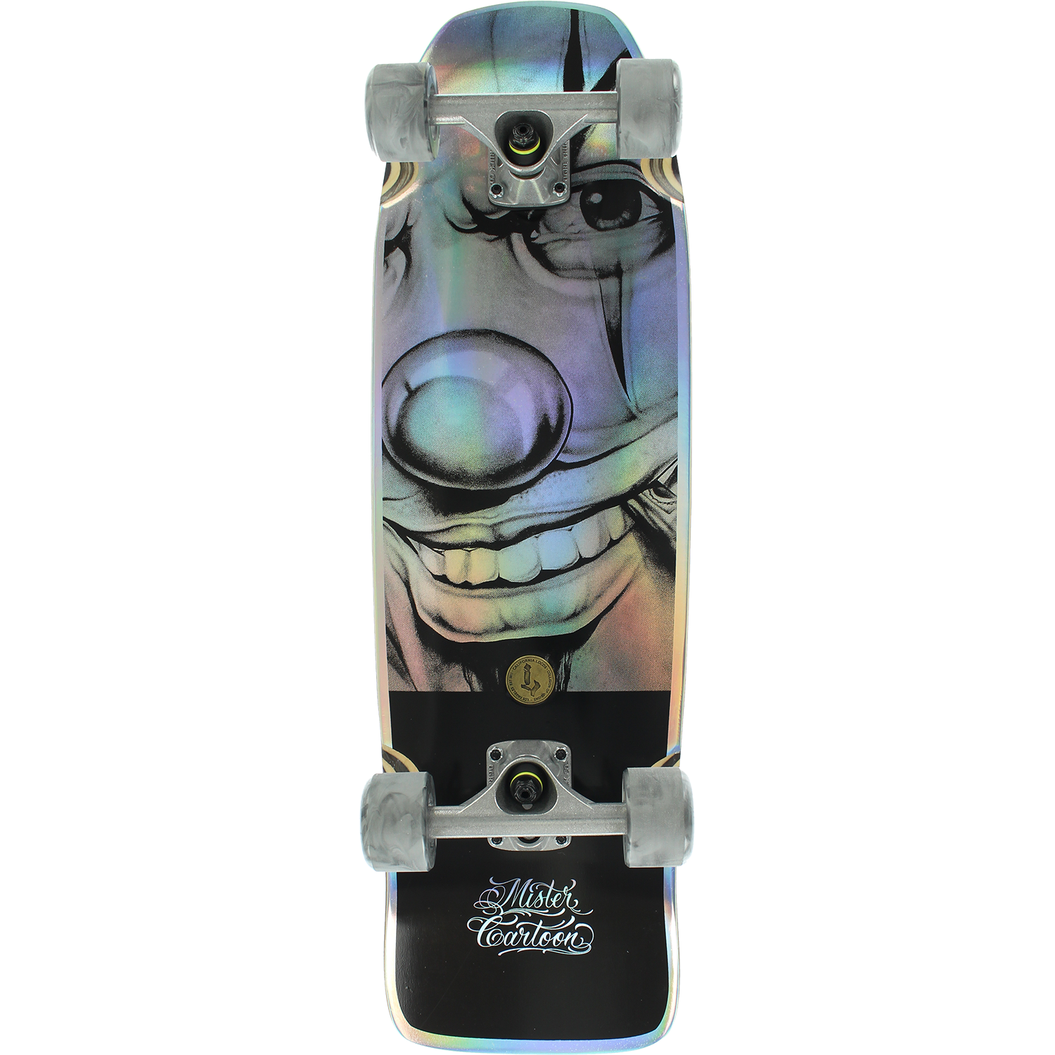 California Locos Toon$ Smoke Cruiser Complete Skateboard 8.5x29 - Premium Cruiser Board for Commuting & Street Skating - Perfect for College Campus, Beach Cruising & Urban Transportation