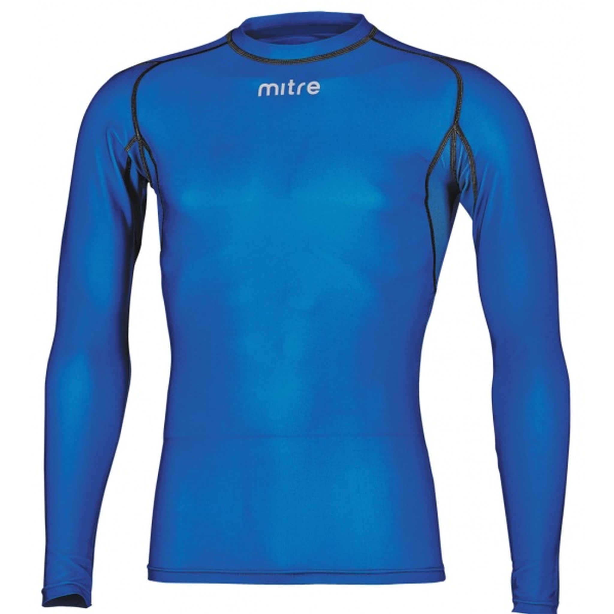 Mitre Kids Neutron Compression Long Sleeve Top - Breathable Performance Shirt for Youth Soccer, Basketball & Running - Ideal for Training & Outdoor Sports Activities