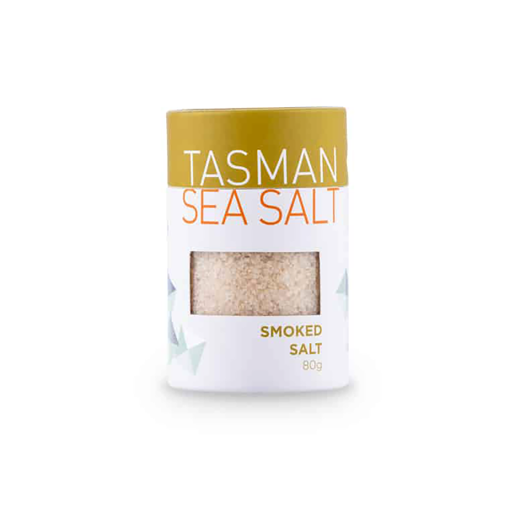 Premium Tasman Smoked Sea Salt Flakes - 80g | Natural, Hand-Harvested, Gluten-Free | Perfect for Grilling, Roasting & Gourmet Cooking