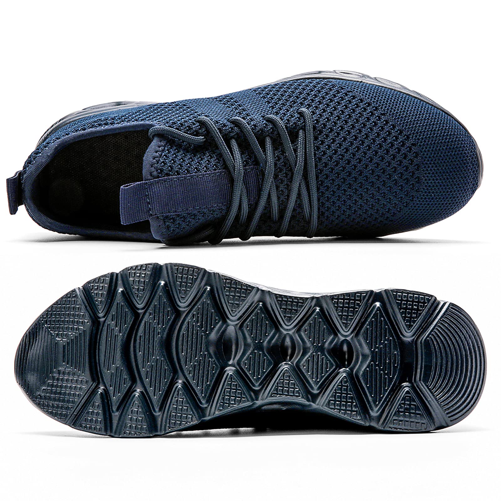 Men's Lightweight Tennis Shoes - Non-Slip Athletic Running Sneakers for Gym, Walking & Sports | Breathable Comfort Workout Shoes for Men