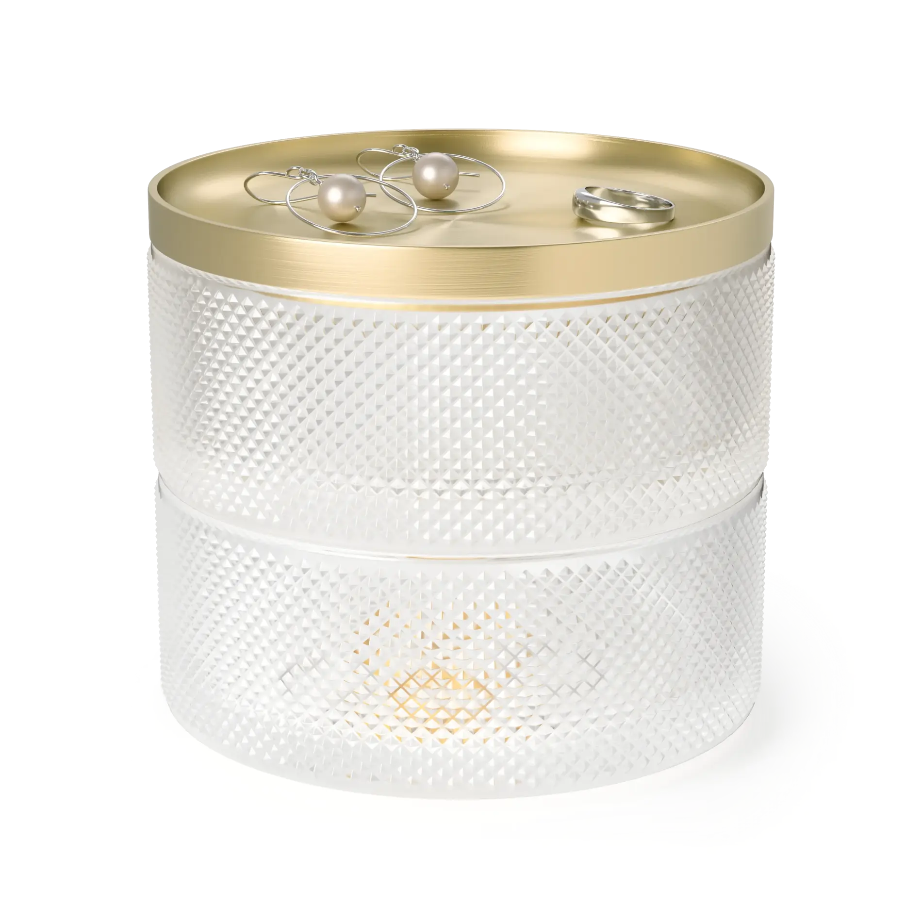 Tesora Jewelry Box - Elegant Velvet-Lined Jewelry Organizer for Necklaces, Rings & Earrings | Perfect for Travel, Gifts & Home Storage