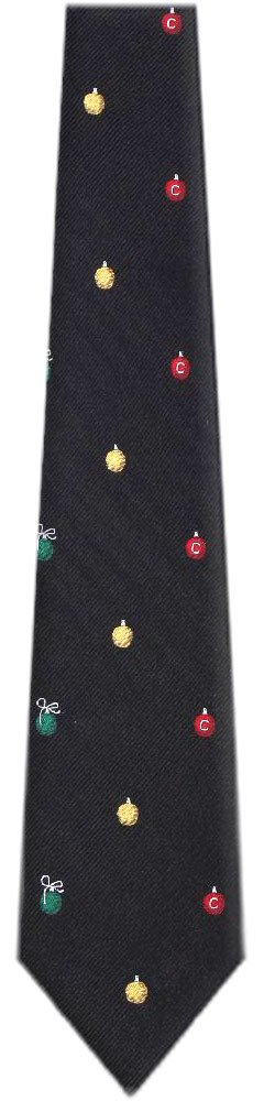 Men's Christmas Holiday Necktie - Festive Holiday Tie for Parties, Gifts & Office Wear - Perfect for Christmas, New Year & Holiday Celebrations