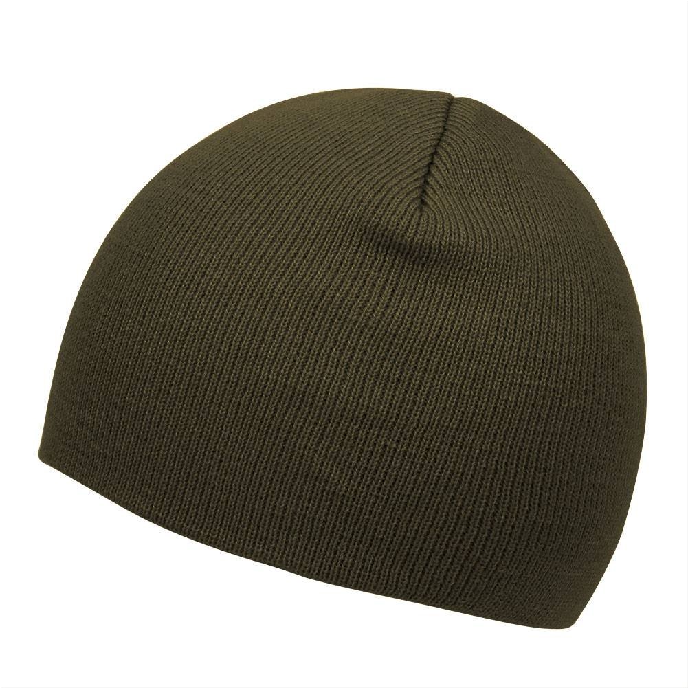 Unisex Cuffless Beanie Skull Cap for Men & Women - Soft Stretchy Winter Hat for Running, Hiking & Outdoor Activities