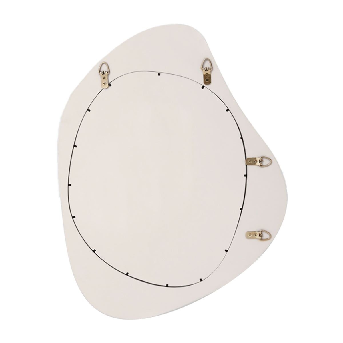 Aura Mirror (50 x 65cm) - Elegant Wall Decor for Living Room, Bedroom & Office | Feng Shui Home Accessories | Perfect for Meditation Spaces & Yoga Studios