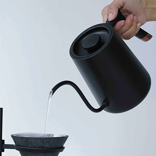 Timemore Smart Electric Gooseneck Pour Over Kettle - Precision Temperature Control for Specialty Coffee & Tea Brewing at Home or Office