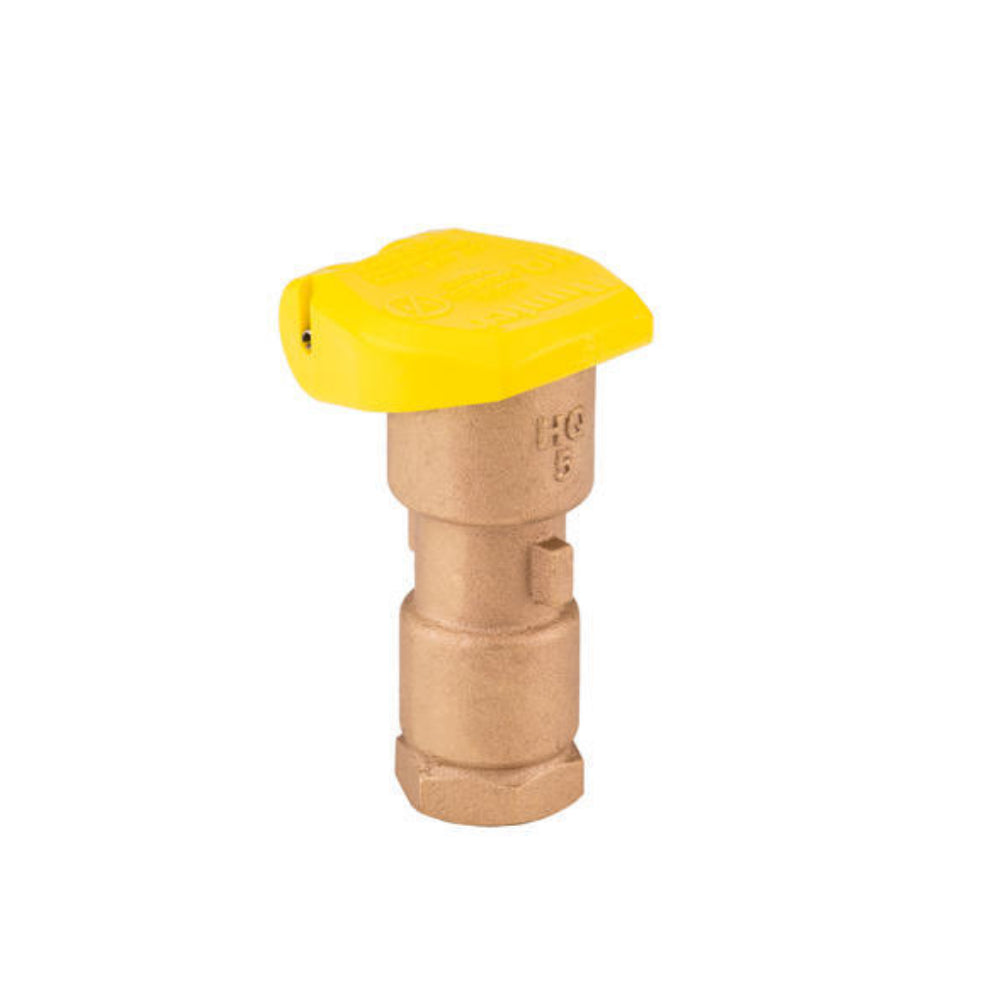 Hunter HQ 5LRC 1-Inch Female Inlet Locking Quick Connect Fitting - Perfect for Hydraulic Systems, Agricultural Equipment & Industrial Applications