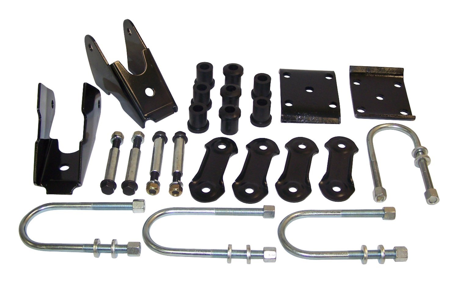 Crown Automotive Leaf Spring Mounting Kit - Heavy Duty Suspension Replacement Parts for Trucks & SUVs - Perfect for Off-Roading, Towing & Hauling