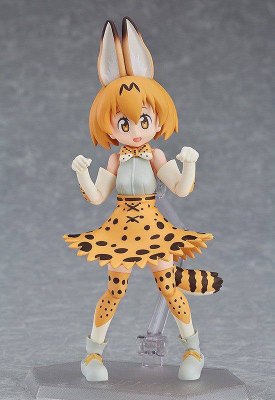 Figma #362 Serval Kemono Friends Anime Figure - Collectible Action Figure for Fans & Display, Perfect for Anime Lovers & Home Decor