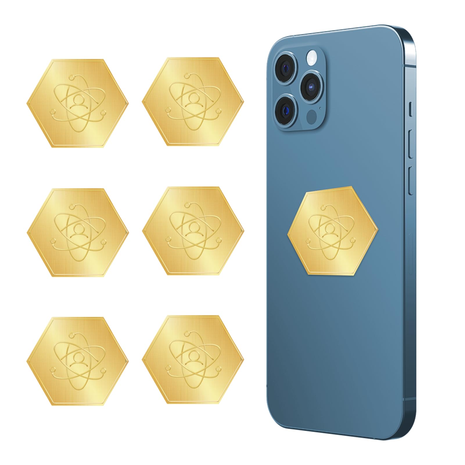 6-Piece Universal Screen Protector Stickers for Smartphones, Tablets, Laptops, Computers, Radios, WiFi Routers & TVs - Scratch-Resistant Protection for All Electronic Devices - Perfect for Home, Office and Travel Use