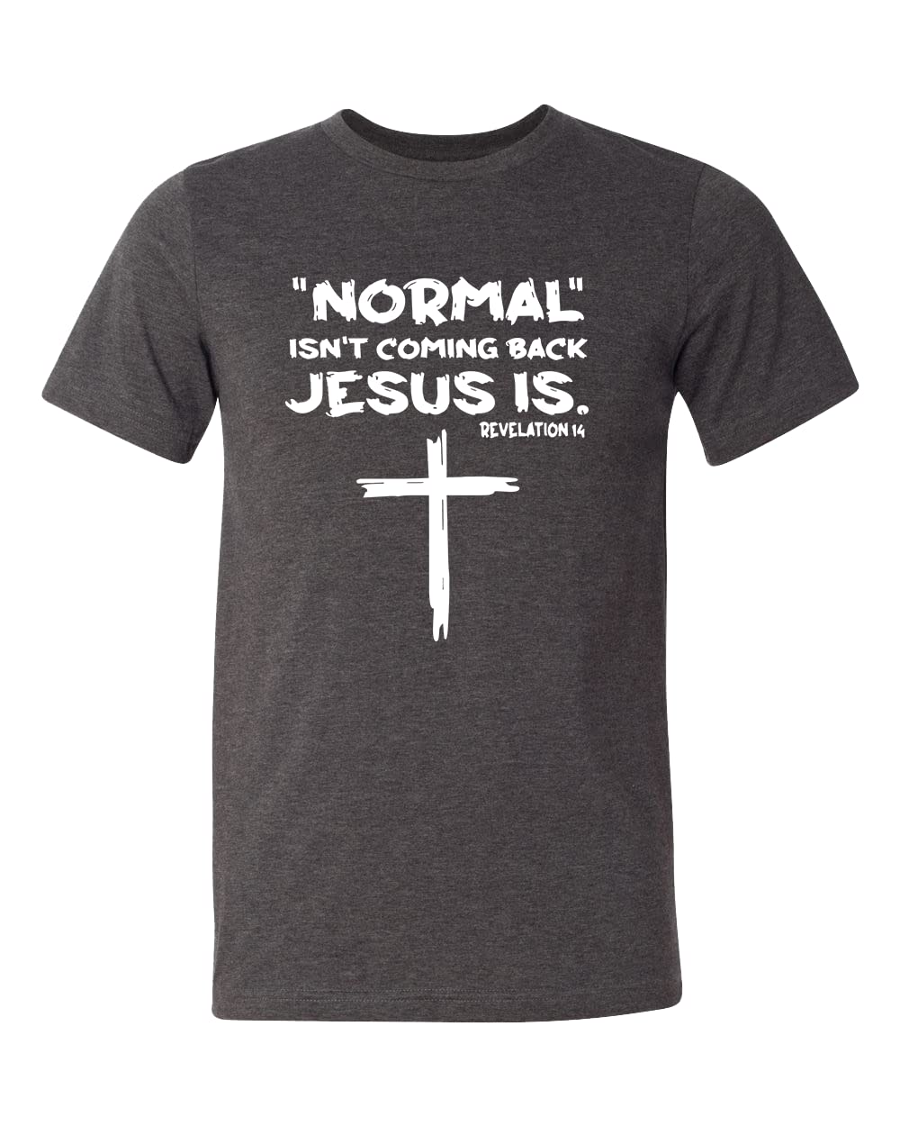 Inspirational Jesus Is Coming Back Shirt - Revelation 14 Faith Tee, Religious Christian Apparel, Motivational Bible Verse T-Shirt for Church, Worship & Daily Encouragement