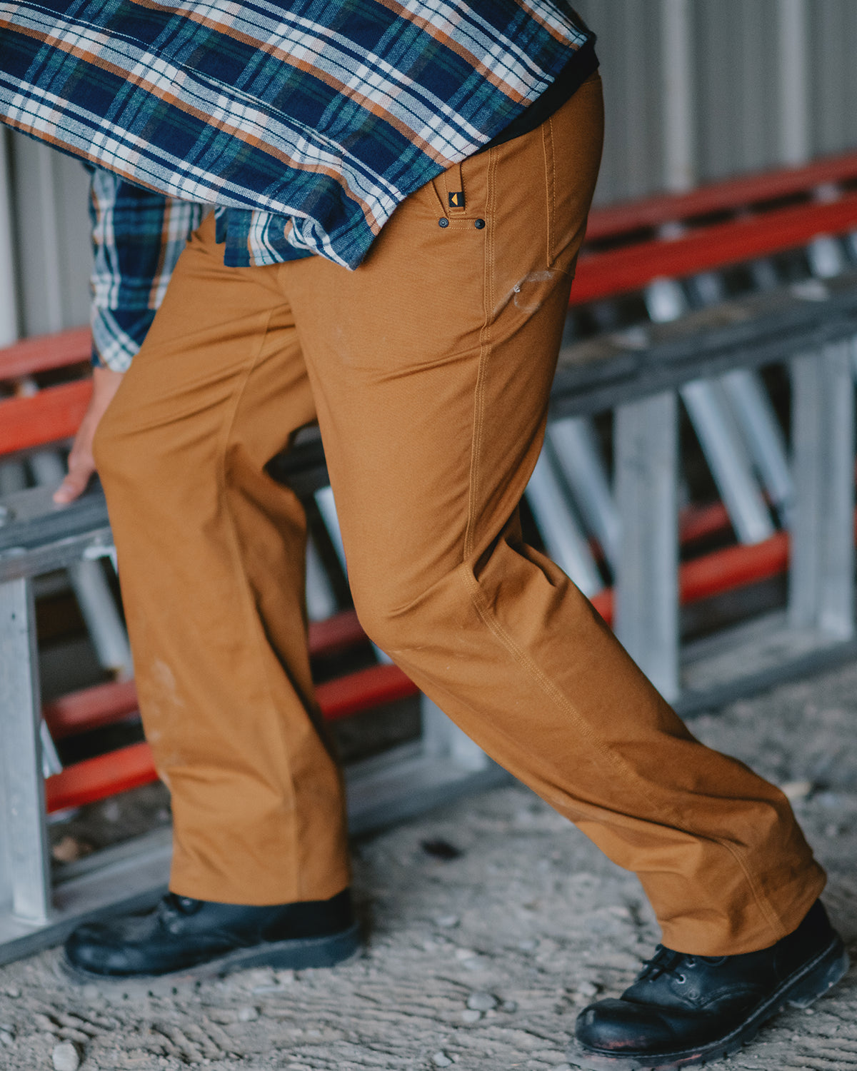 Men's Casual Brush Pants - Comfortable Stretch Work Pants for Outdoor Activities, Hiking & Travel