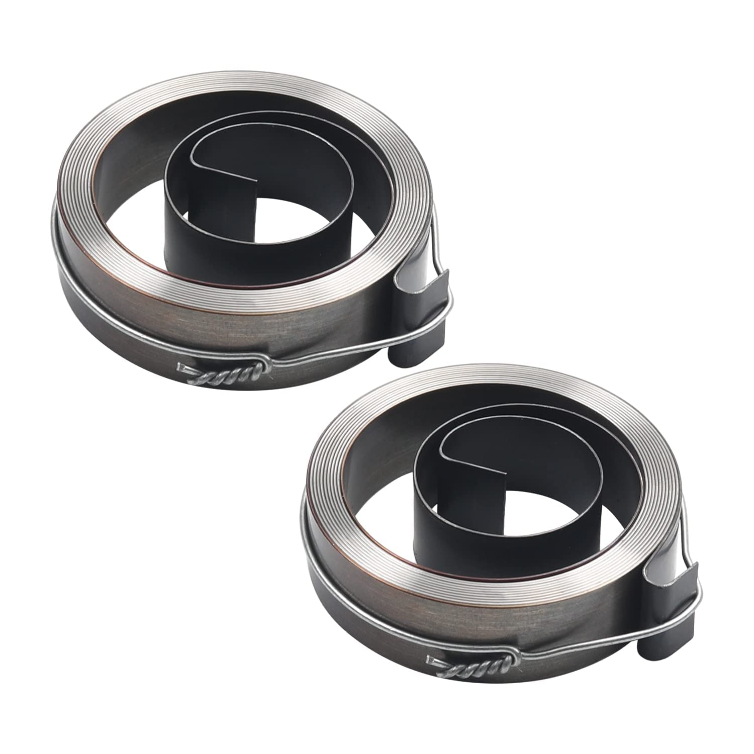 Heavy Duty Drill Press Quill Feed Return Coil Spring Assembly - 1540mm Expand Length (2-Pack) - Perfect for Workshop, Metalworking & Woodworking Projects
