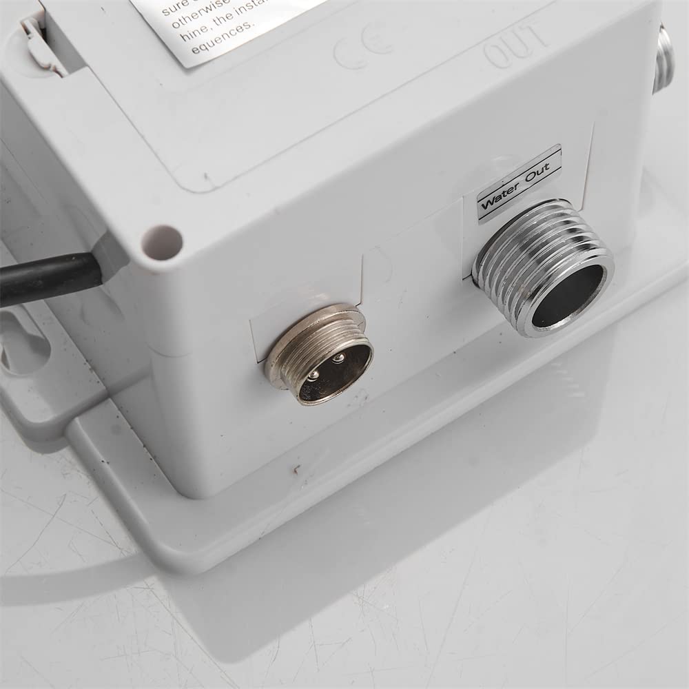 Automatic Sensor Touchless Faucet Control Box - Dual Powered (AC/DC) for Bathroom, Kitchen & Lavatory Sinks - Ideal for Hotels, Restaurants & Public Washrooms - Hygienic Hands-Free Water Flow Control