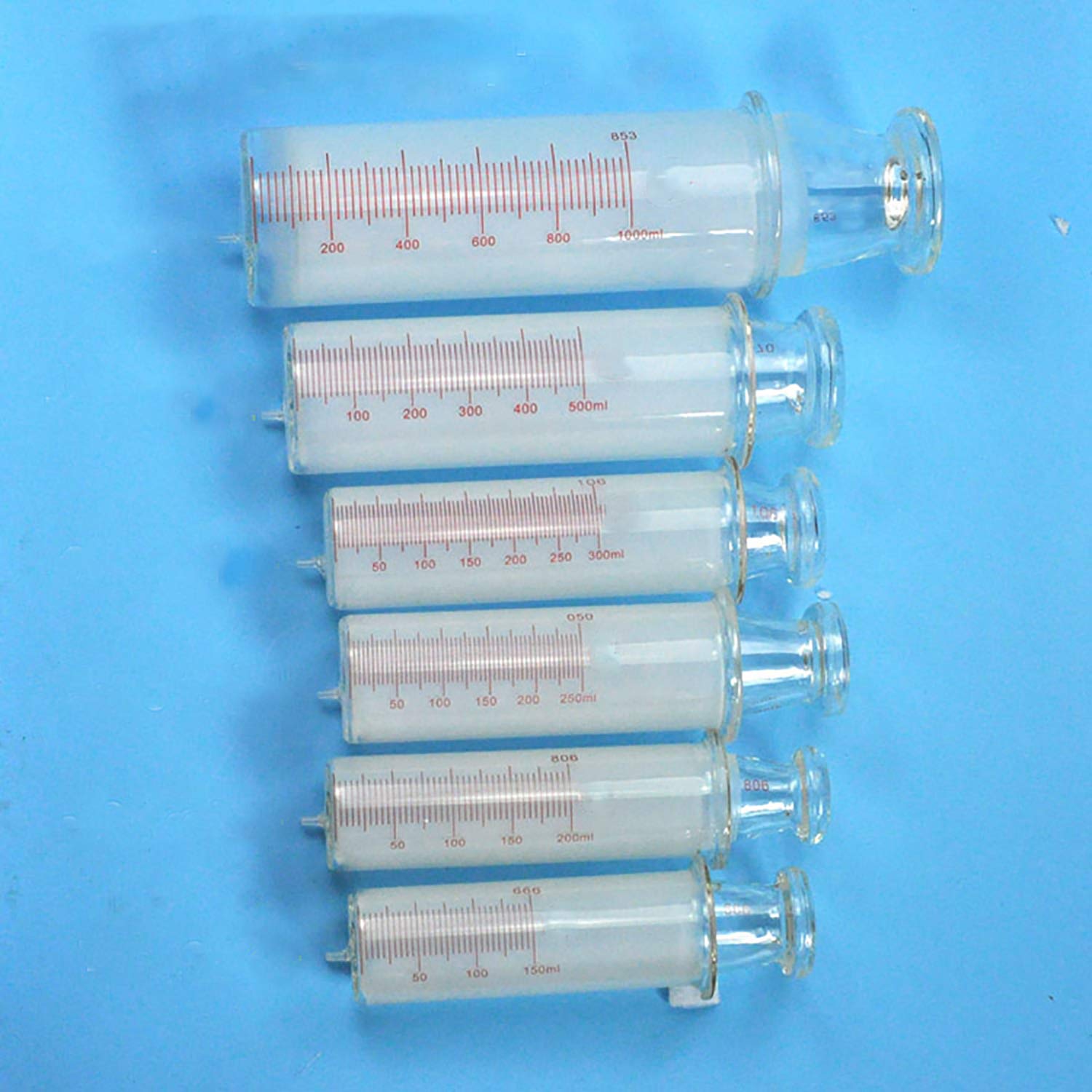 300mL Glass Syringes for Essential Oils, Honey, and DIY Projects - Reusable Glass Injector with Measurement Marks - Perfect for Cooking, Baking, and Scientific Experiments